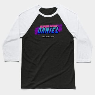 SUPER NERD DANIEL LOGO Baseball T-Shirt